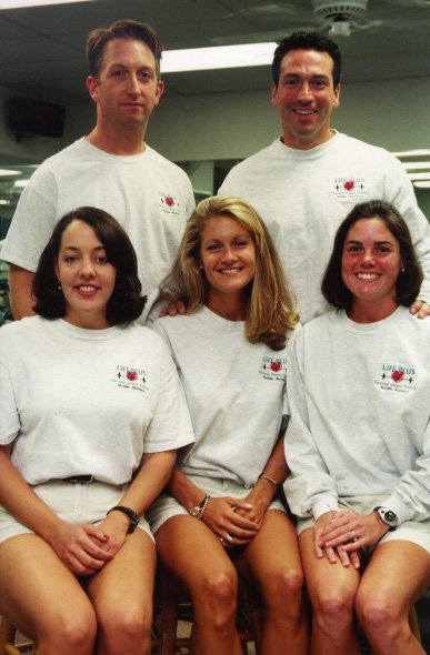 From left to right, top
to bottom: John, Bob, Blair, (resume not avaliable for center), and Rhonda.  
<P><CENTER><FONT SIZE=